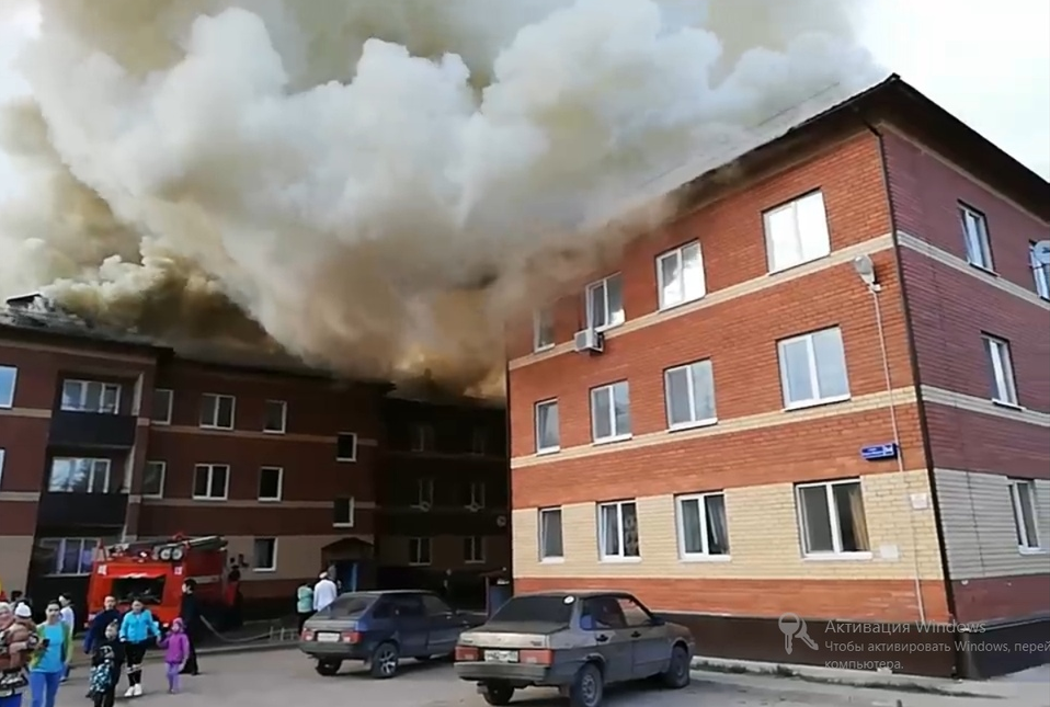 В результате пожара в Краснокамске почти 160 человек остались без крыши над головой