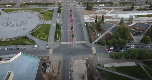 Пермяк показал реконструкцию улицы Попова с высоты птичьего полёта