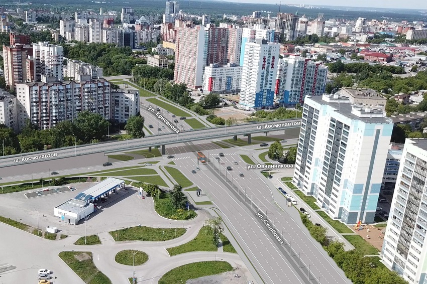 Реконструкцию первой очереди улицы Крисанова выполнят за 3,4 млрд рублей 